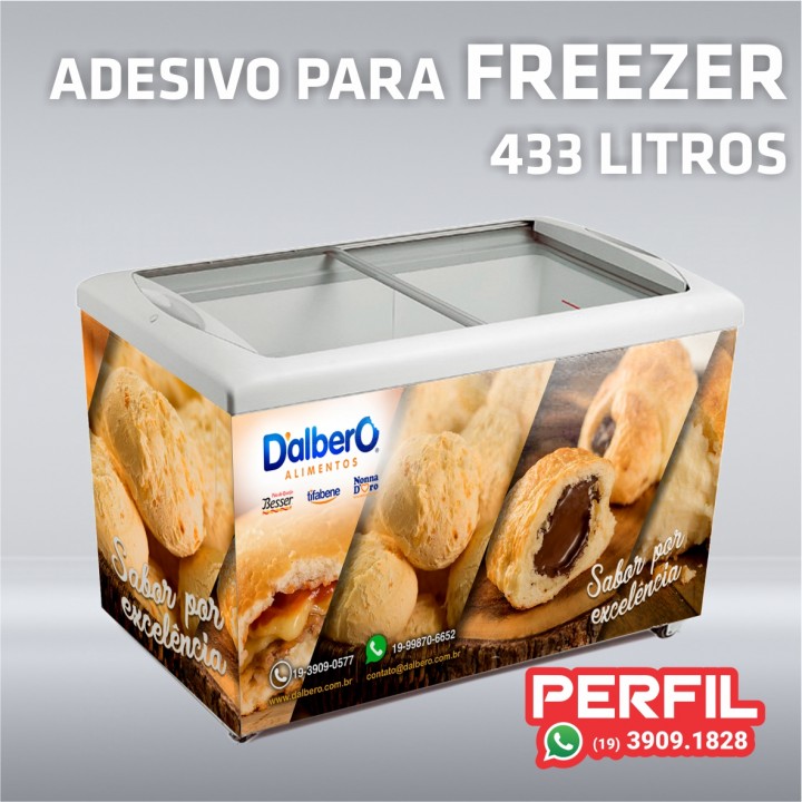 ADESIVO PARA FREEZER 433 LITROS